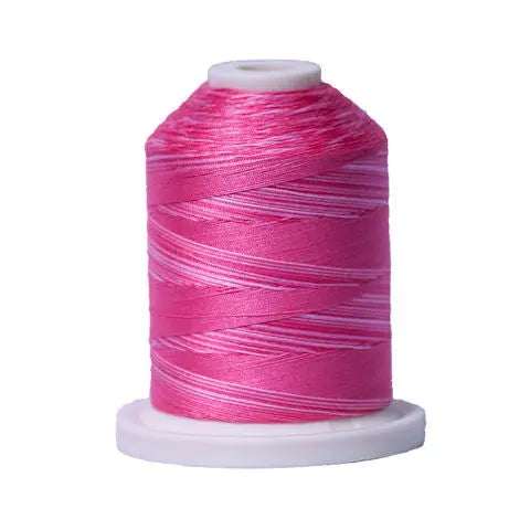 078 Pinky Pinks Signature Cotton Variegated Thread Mini Spool - 40WT
