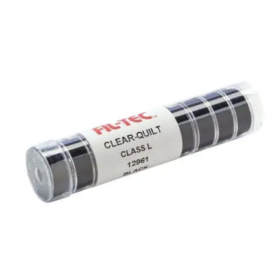 12961 Black Prewound Clear-Quilt Style L Bobbin Tube