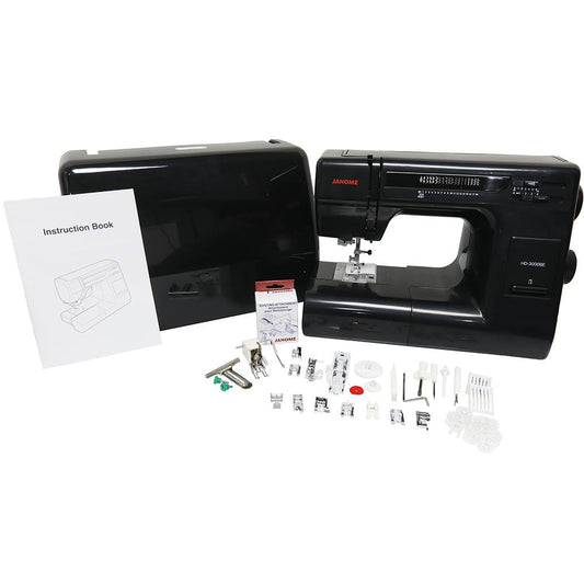 Janome HD3000 Black Edition Heavy Duty Sewing Machine