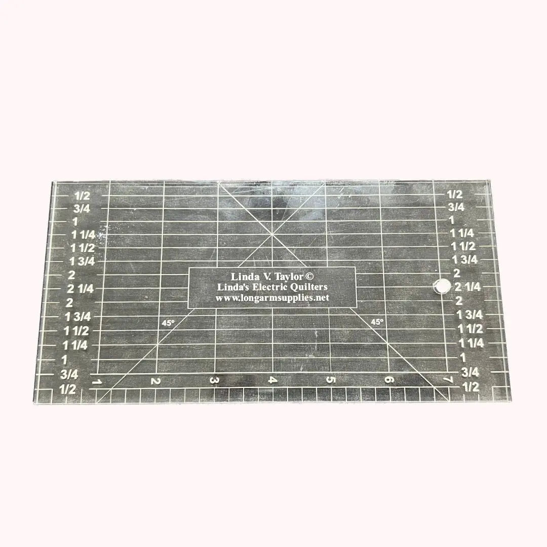 4" x 8" Ruler Template