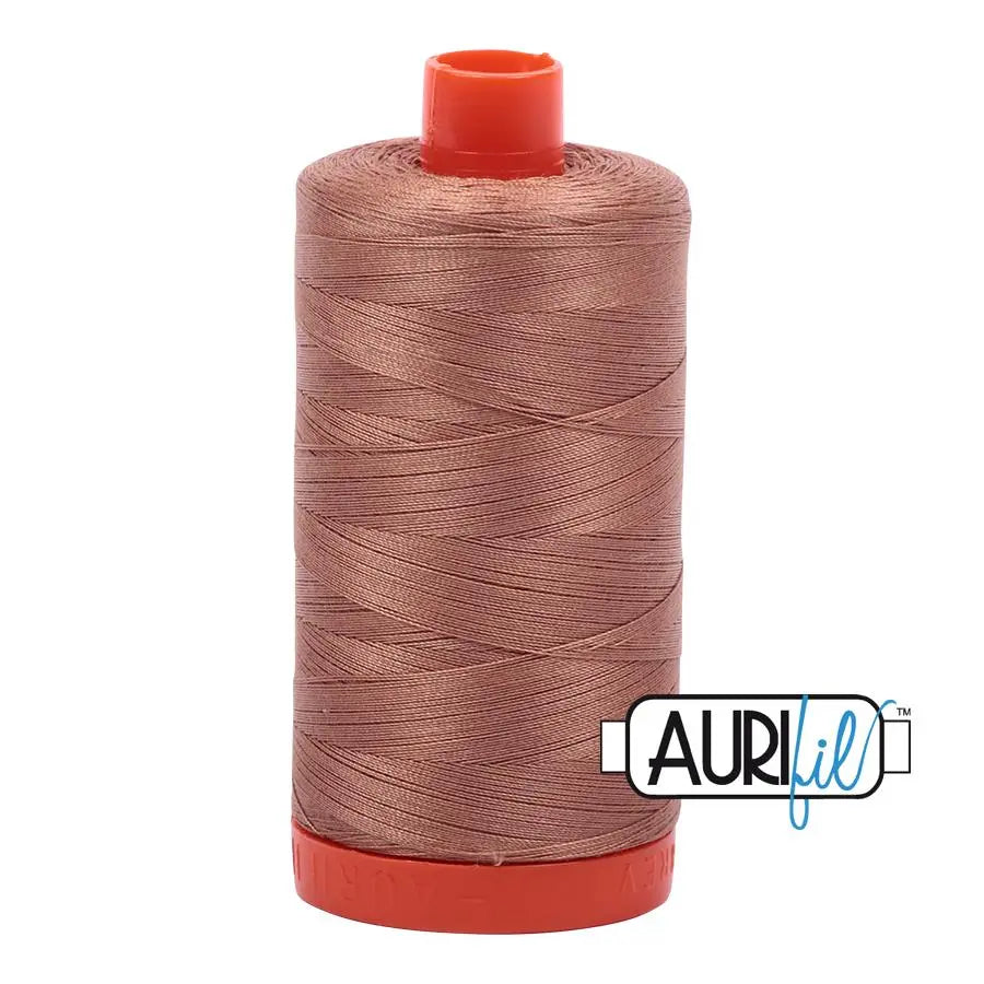 2340 Cafe' au Lait Aurifil Cotton 50wt Large Spool