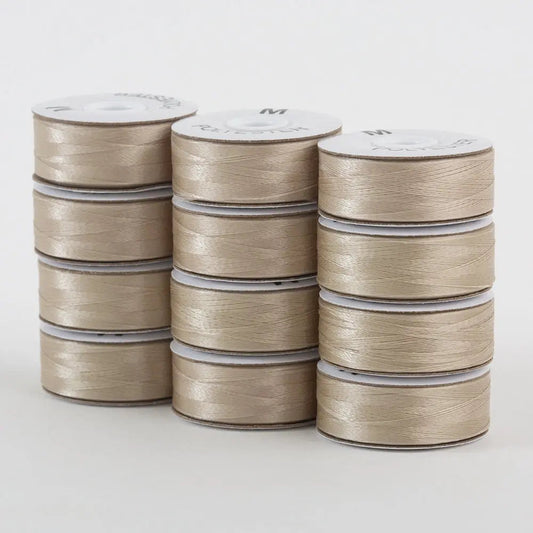 Super Bobs Poly #652 Statue (M-Style) 12 pack pre-wound bobbins