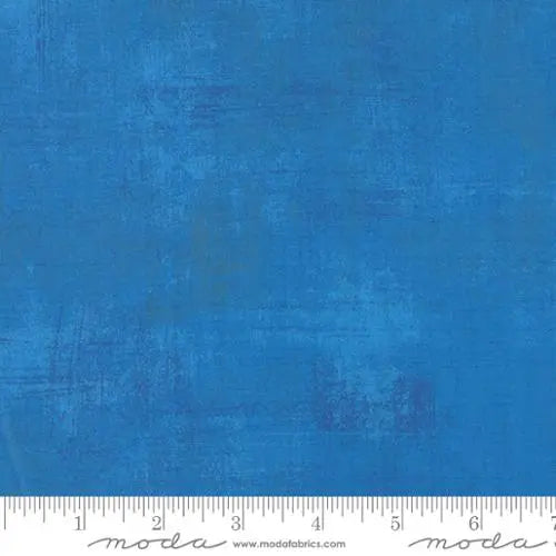 Blue Grunge Basics Bright Sky 44"/45" Fabric Per Yard
