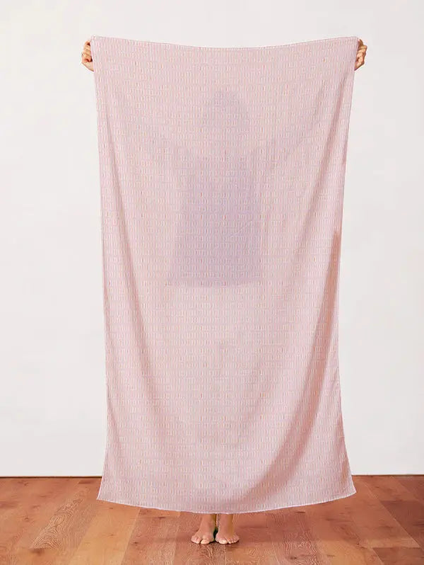 Pink Road Trip Telephone Poles Cotton 44"/45" Fabric Per Yard