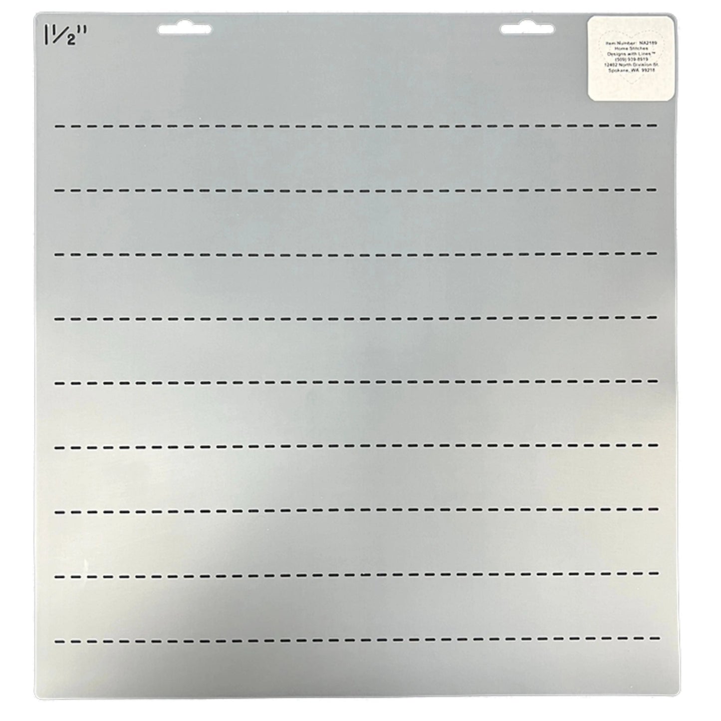 2379 1 1/2" Straight Lines 9" Stencil