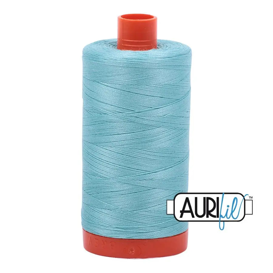 5006 Light Turquiose Aurifil Cotton 50wt Large Spool