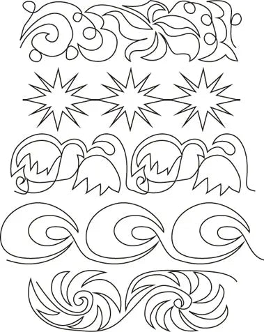 703 Roll 3 Pantograph by Linda V. Taylor