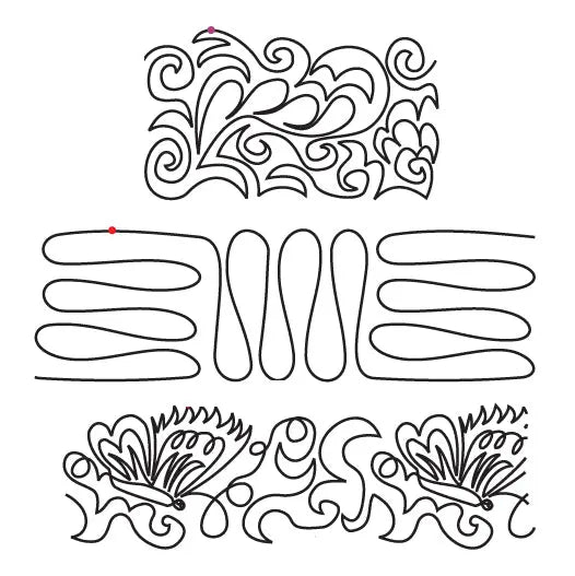 813 Combo Pantograph by Linda V. Taylor