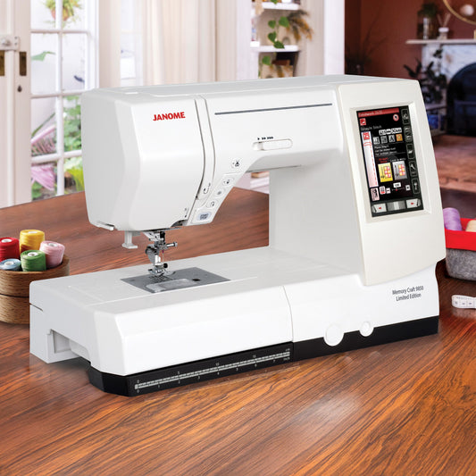 Refurbished Janome Memory Craft 9850 Limited Edition Sewing & Embroidery Machine