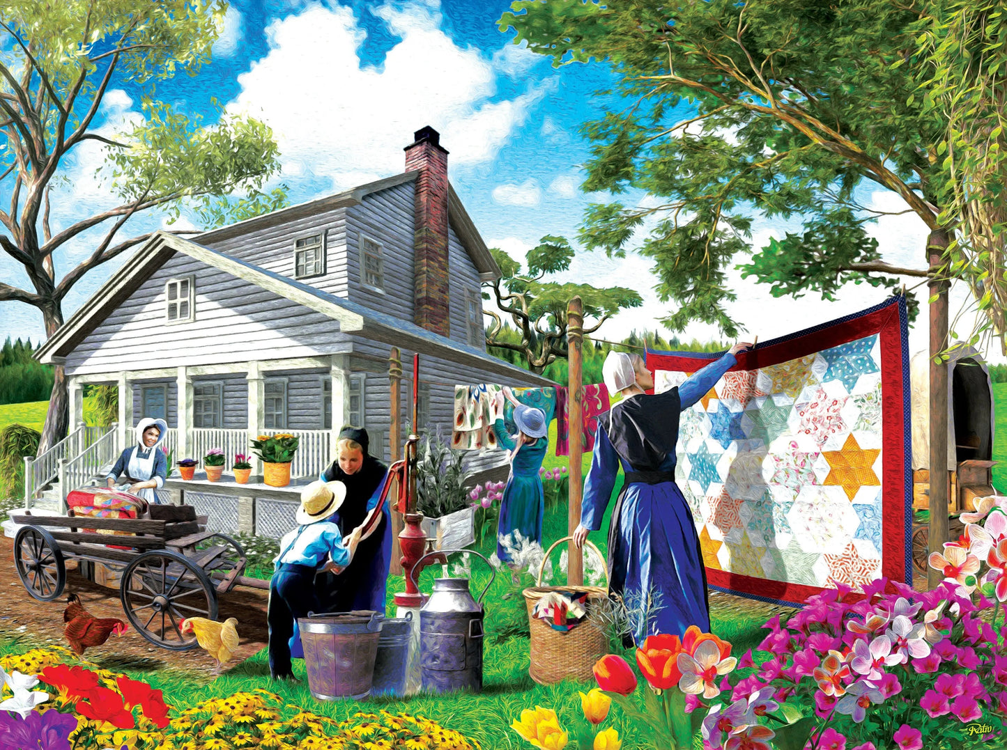 Afternoon Chores 1000pc Puzzle