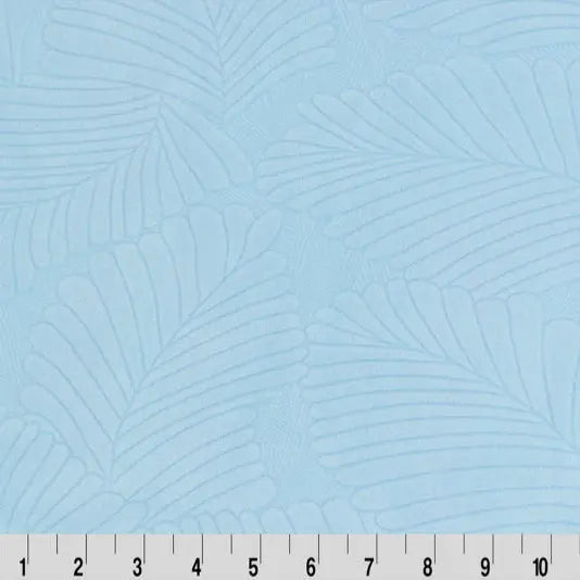 Baby Blue Cuddle 3 Extra Wide Tropic Burnout Fabric per yard