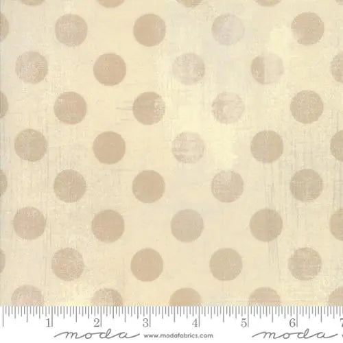 Beige Manila Hits The Spot Grunge Cotton Wideback Fabric - ( 1 1/2 Yard Pack )