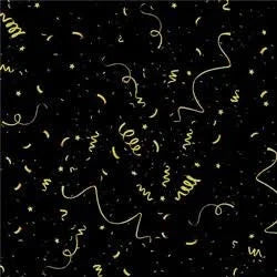 Winter Rose Holiday Metallic Confetti Cotton 44"/45" Fabric Per Yard