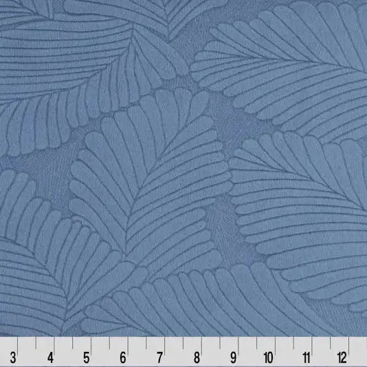 Blue Jeans Cuddle 3 Extra Wide Tropic Burnout Fabric - ( 5/8 Yard Pack )
