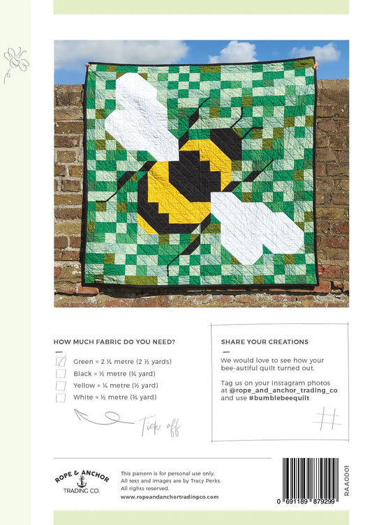 Bumble Bee Quilt Pattern