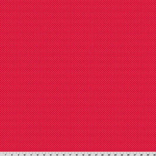 Cottage Rose Lane Bitty Dot Quilting Cuddle Candy Apple Fabric per yard