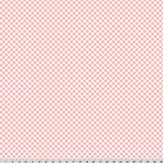 Cottage Rose Lane Gingham Quilting Cuddle Seashell Fabric per yard