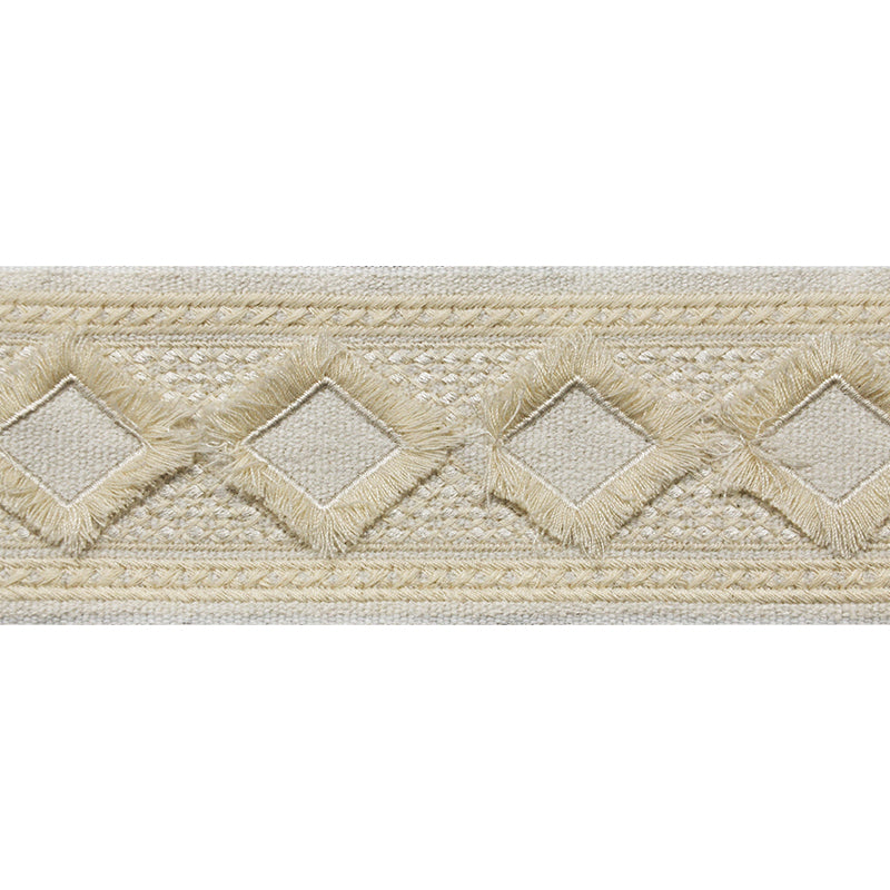 Decorative Woven Trim Tape - 2" Width (25 Yard Roll) - BR-7547
