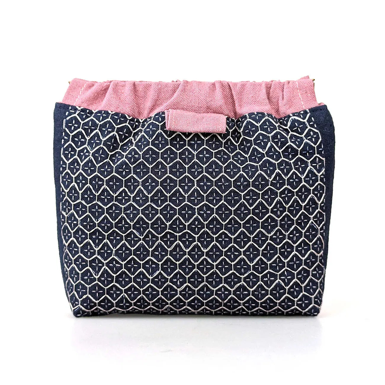 Flex Frame Purse Kit Kikkou-Hana-Zashi Navy