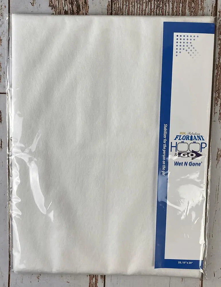 Floriani Hoop N Go 15" Wet N Gone -FWG 15"x20" - 25 PK