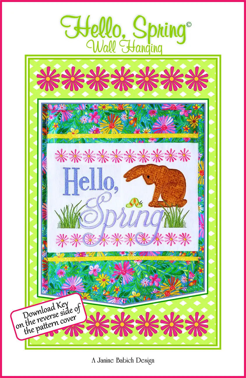 Hello Spring Wall Hanging