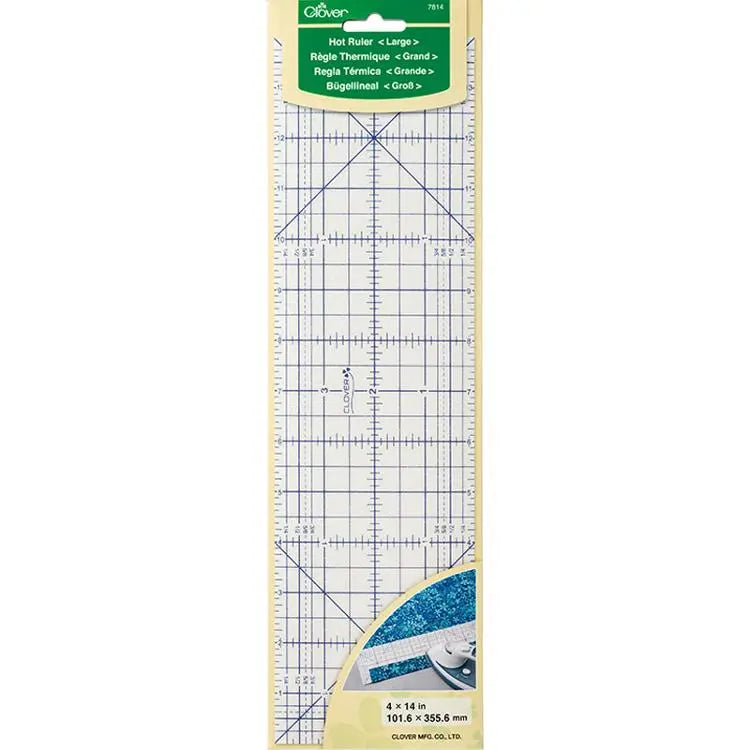 Hot Ruler Large 4" x 14" by Clover