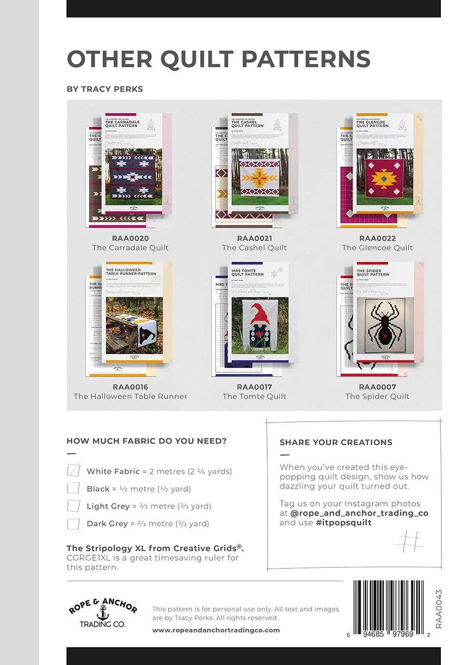 It Pops Quilt Pattern