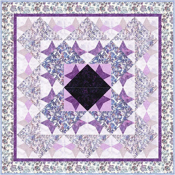 Amethyst Foundation Piecing Panel by Kimberly Jahnz- 58" x 58"