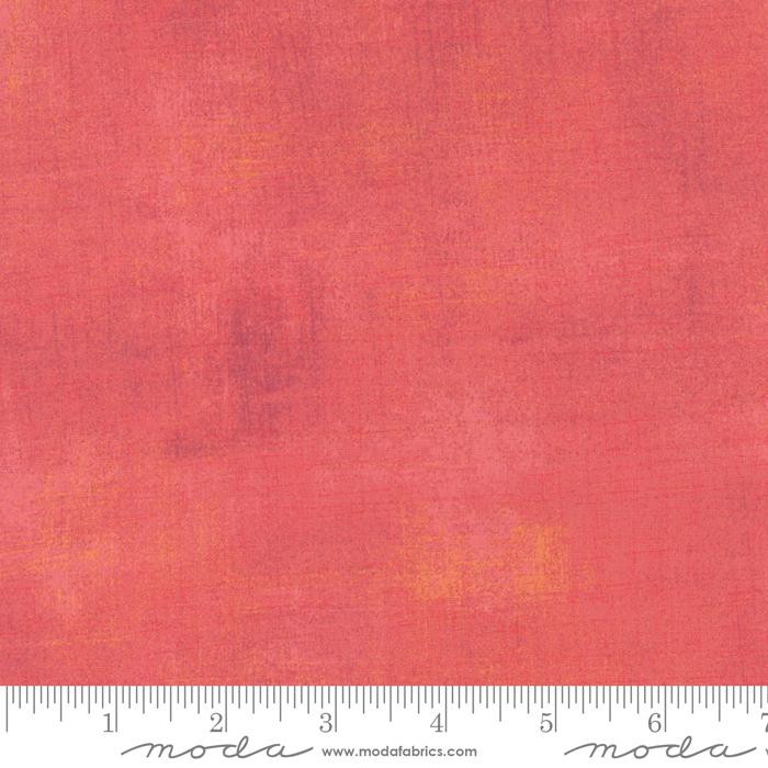 Pink Grunge Basics Salmon 44"/45" Per Yard