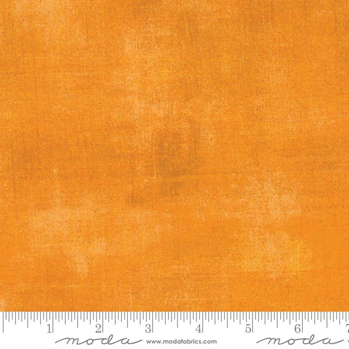 Orange Grunge Basics Yellow Gold 44"/45" Per Yard