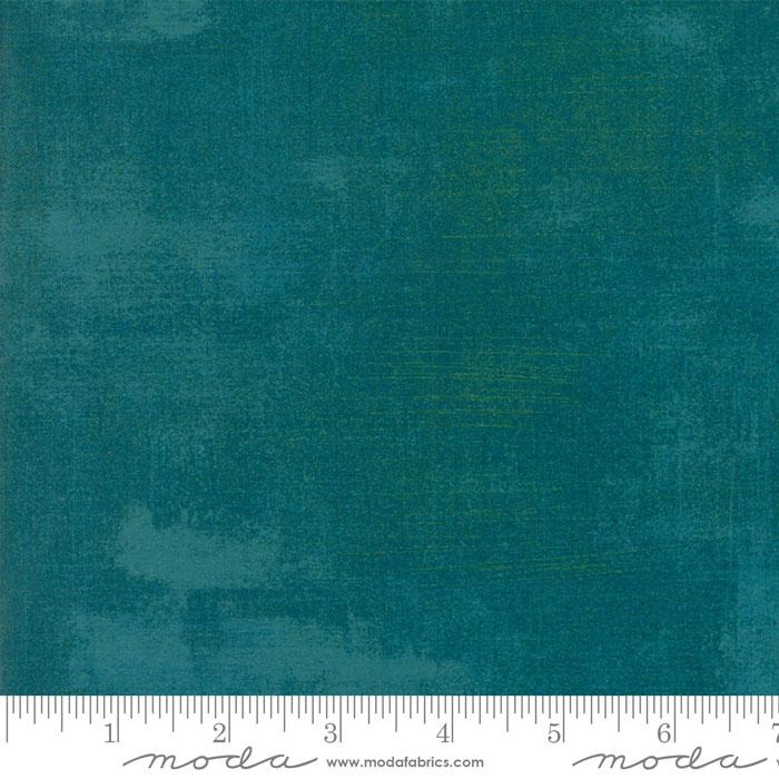 Blue Turquoise Grunge Basics Saxony 44"/45" Per Yard