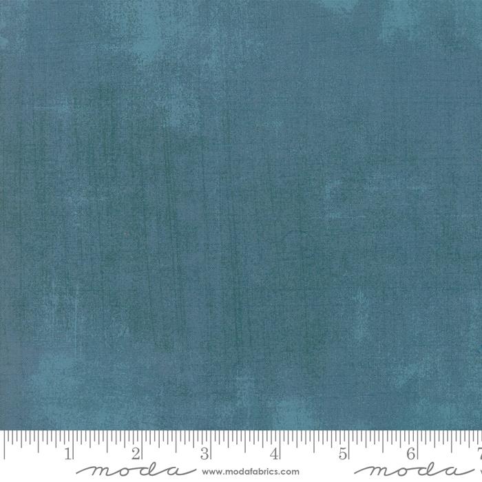 Blue Turquoise Grunge Basics Cabana - 44/45" Per Yard