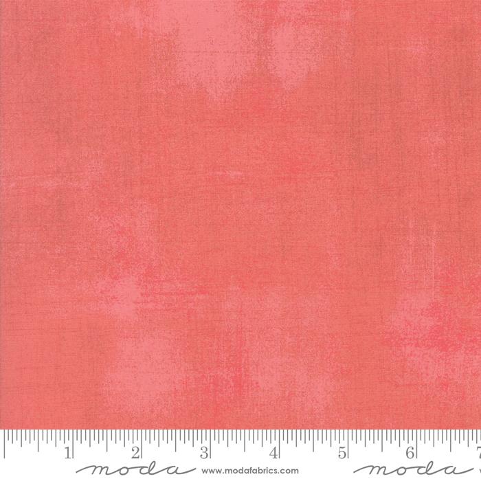 Pink Grunge Basics Mango 44"/45" Per Yard