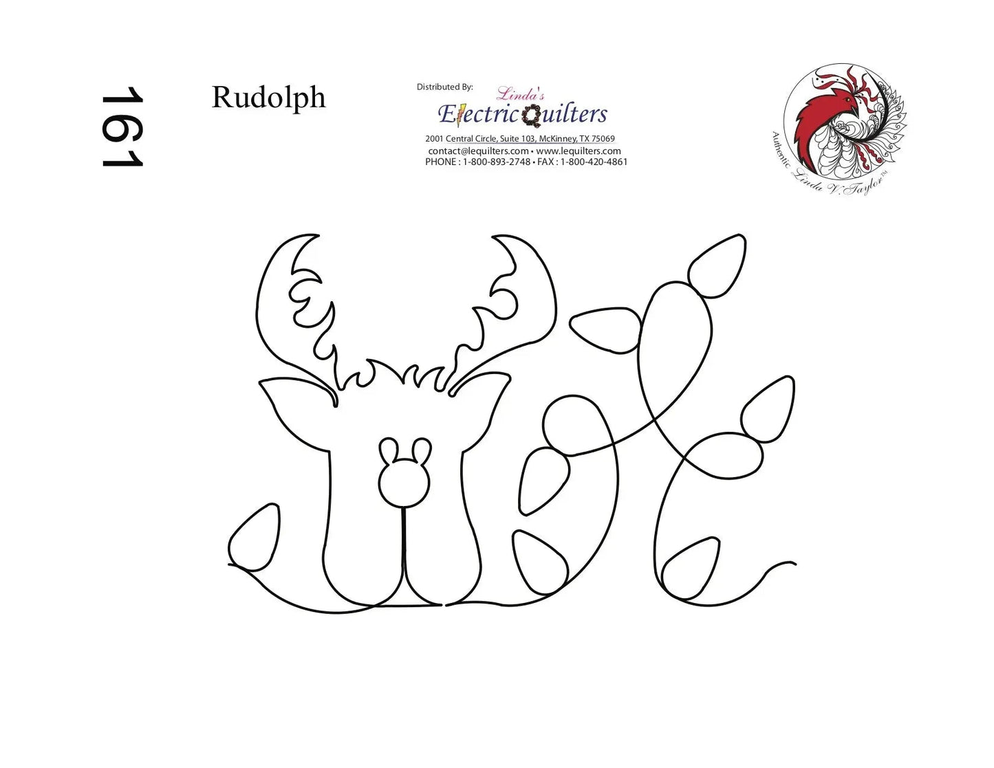 161 Rudolph Pantograph by Linda V. Taylor