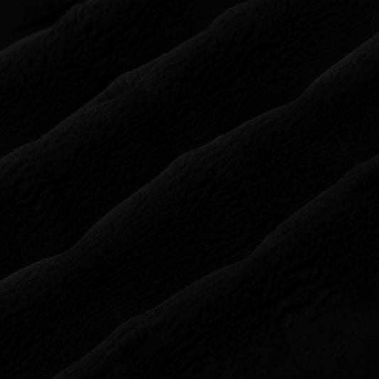 Luxe Cuddle Marbella Black 58" - 60" Fabric per yard