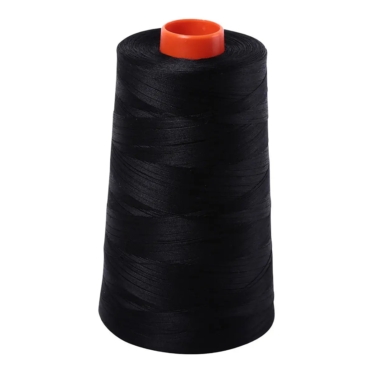 Mako Cotton Embroidery Thread 50wt 6452yds Black