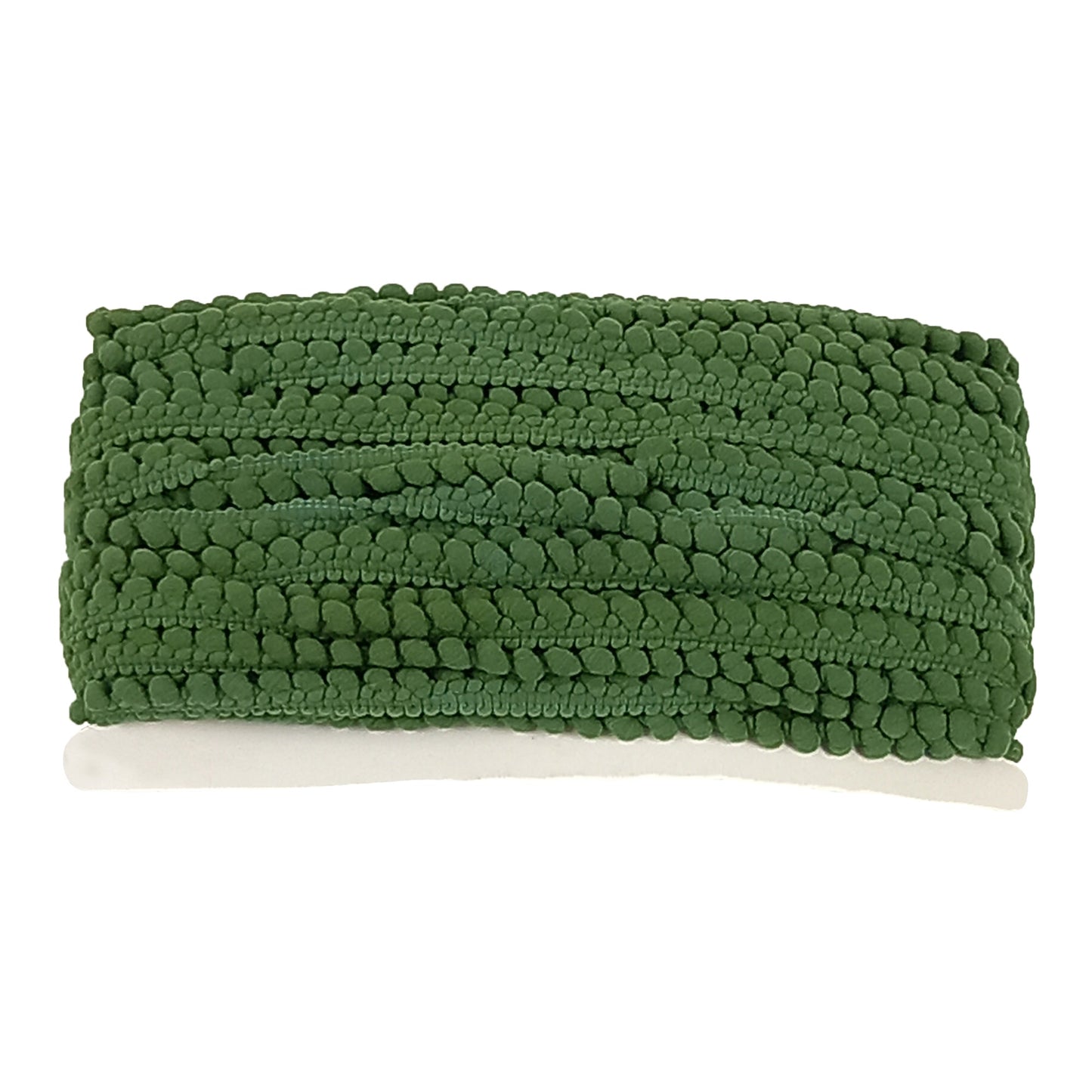Mini Pom Pom Collection - 1/4" width X 25 Yards in Hunter Green
