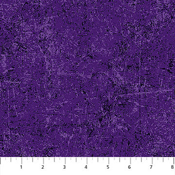 Aubergine Glisten 43"/44" Cotton Fabric Per Yard