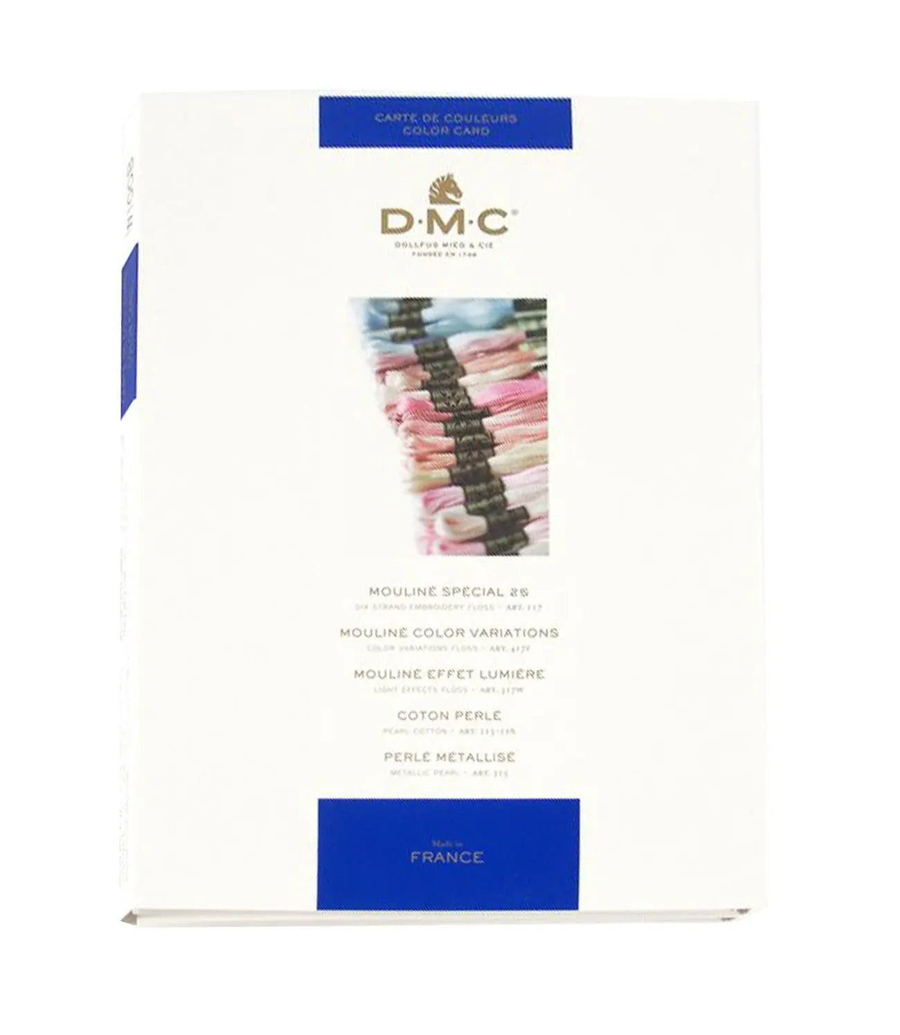 Needlework Thread Color Card - With New Colors