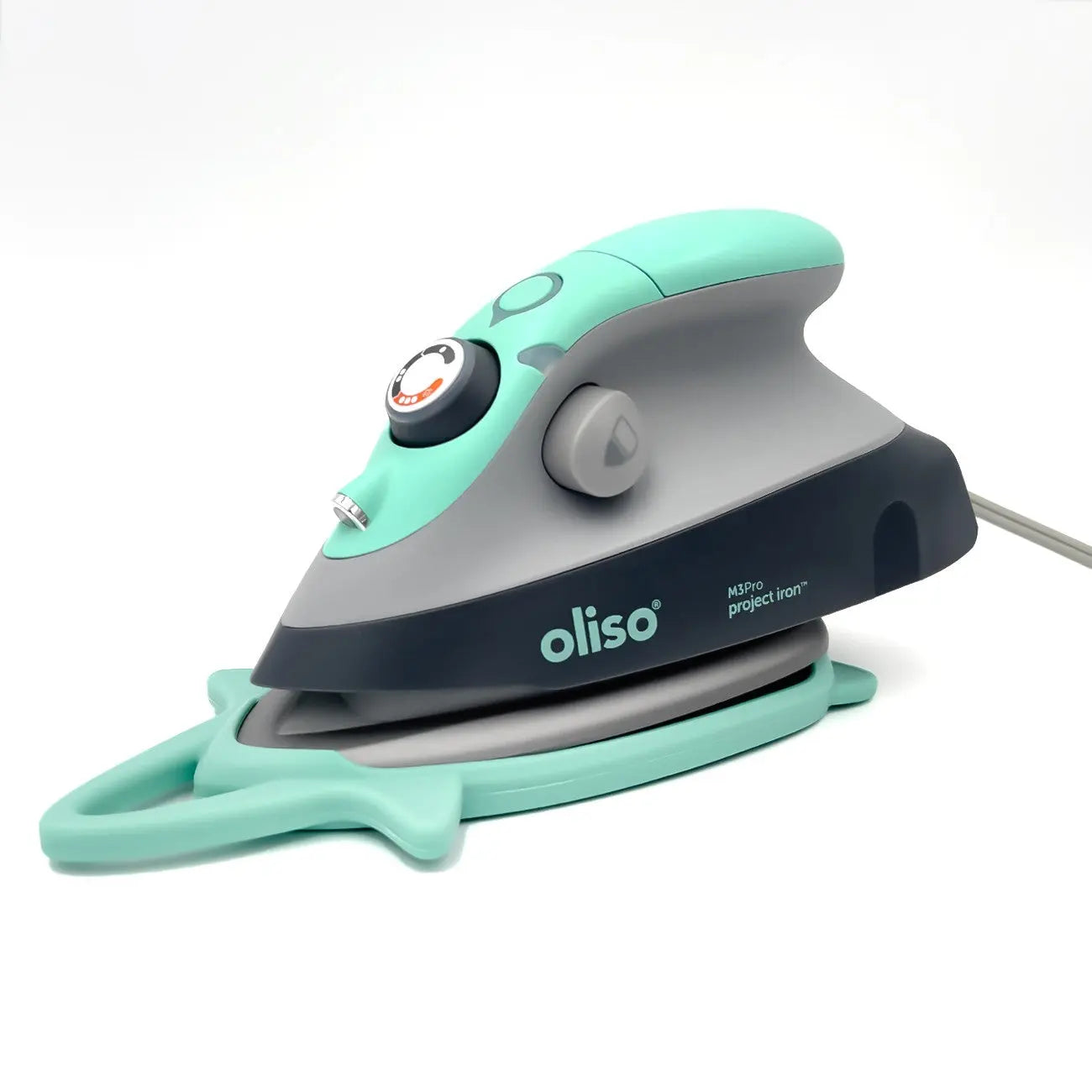 Oliso M3 Pro Mini Iron With Trivet Aqua