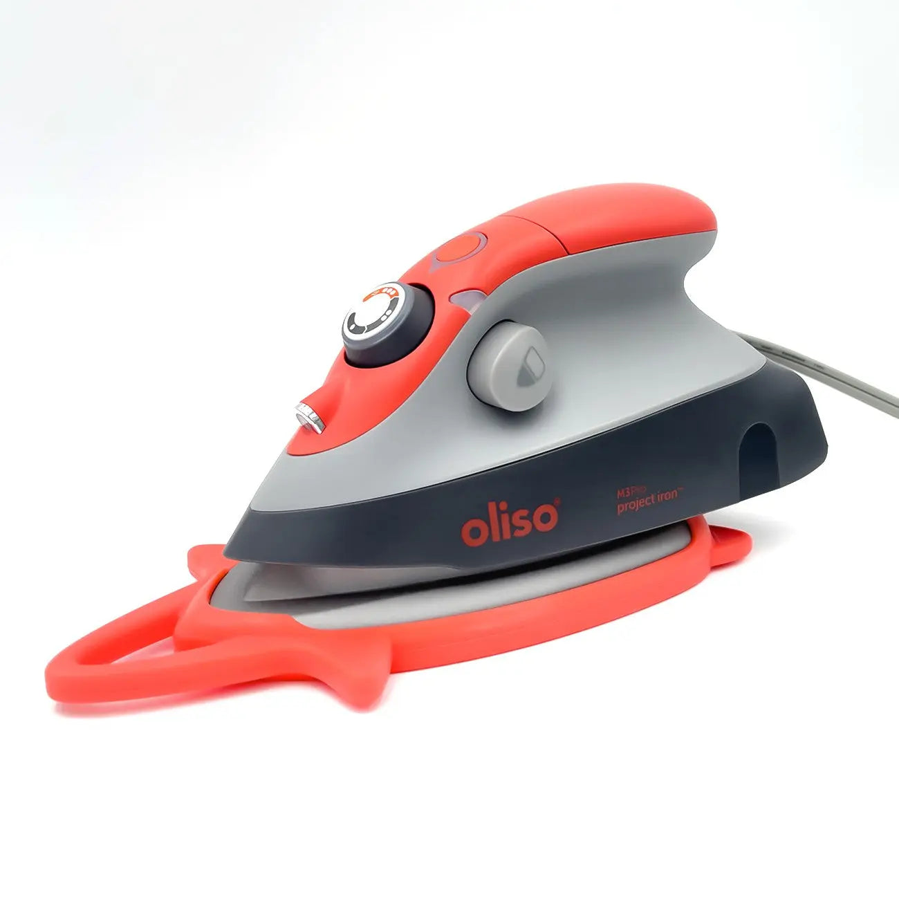 Oliso M3 Pro Mini Iron With Trivet Coral