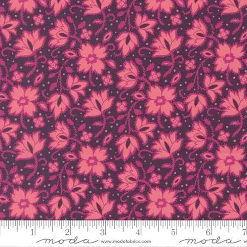 Parlor Soul Shine Plum Cotton 44"/45" Fabric Per Yard