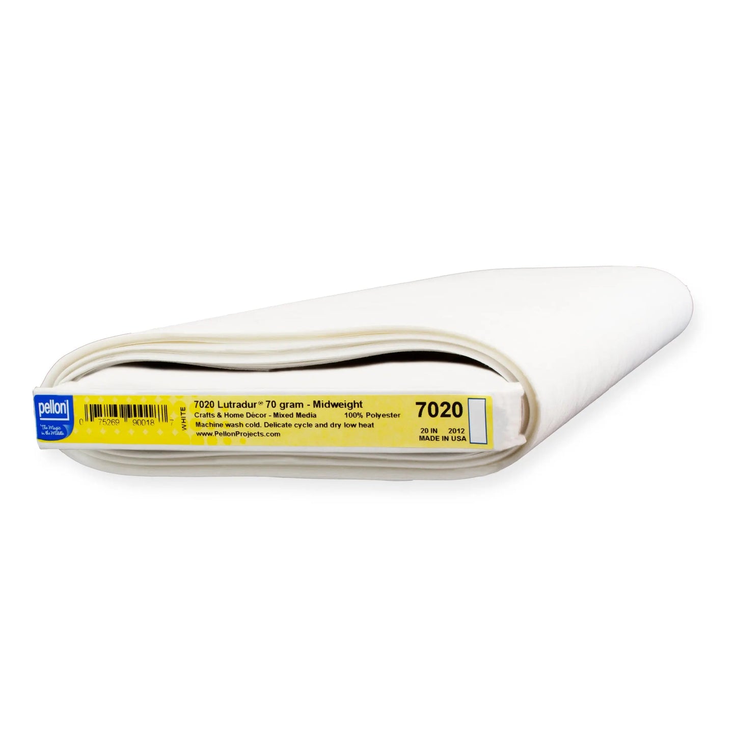 Pellon® 7020 Lutradur® 70 Gram 20" x 10 yards Bolt. Color: White.