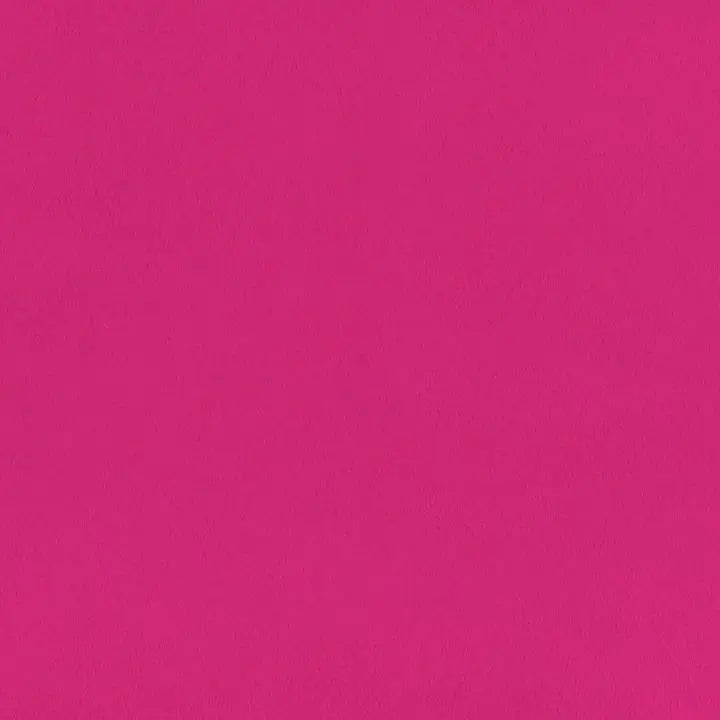 Pink Cerise Cuddle 3 Extra Wide Solid Fabric - ( 3/4 Yard Pack )