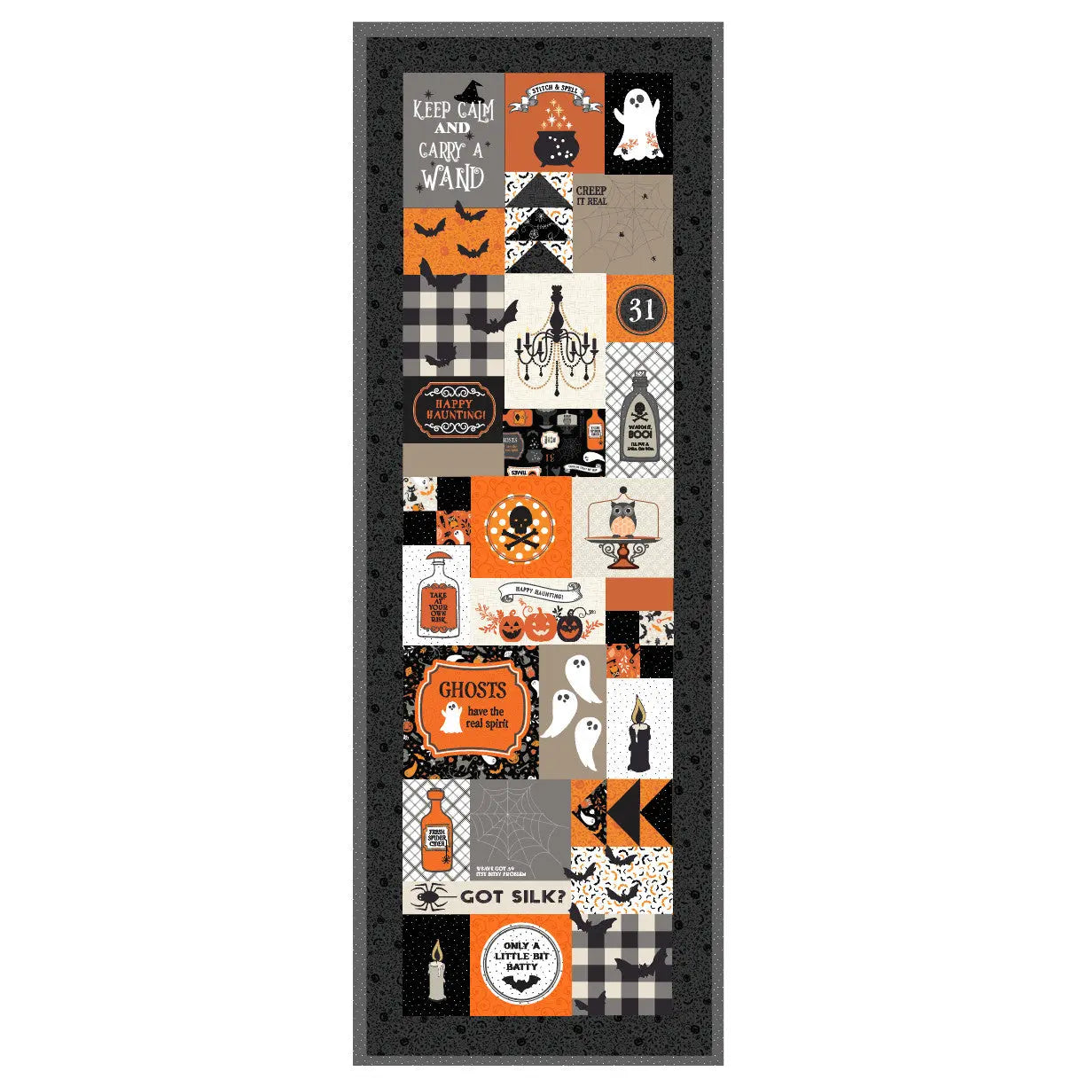Pumpkins & Potions Ladder Quilt