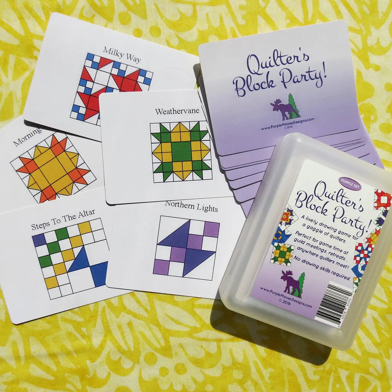 Quilter's Block Party Card Game
