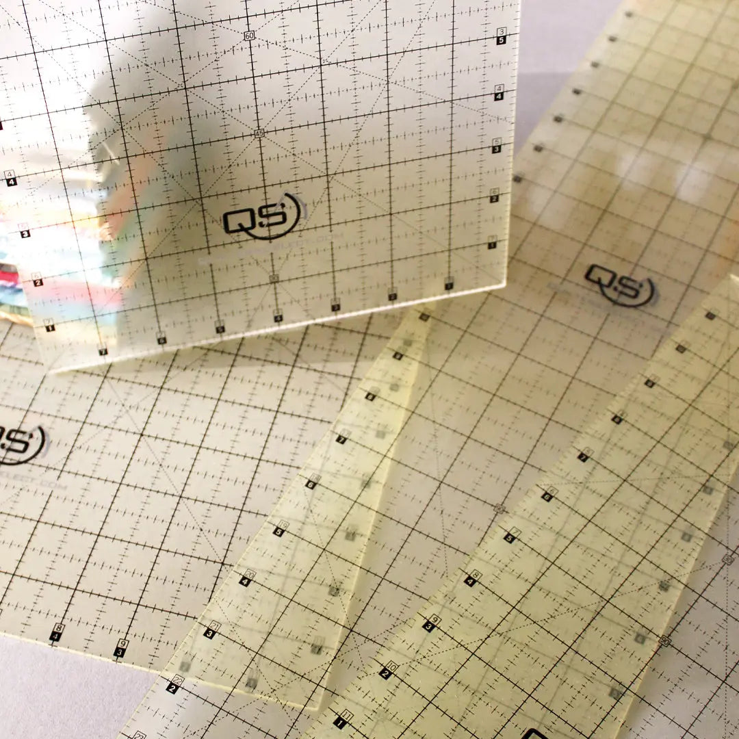 Quilters Select 9.5" x 9.5" Non-Slip Ruler