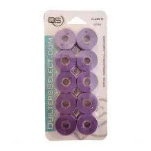 Quilters Select Bobbins - Class 15- DEEP IRIS