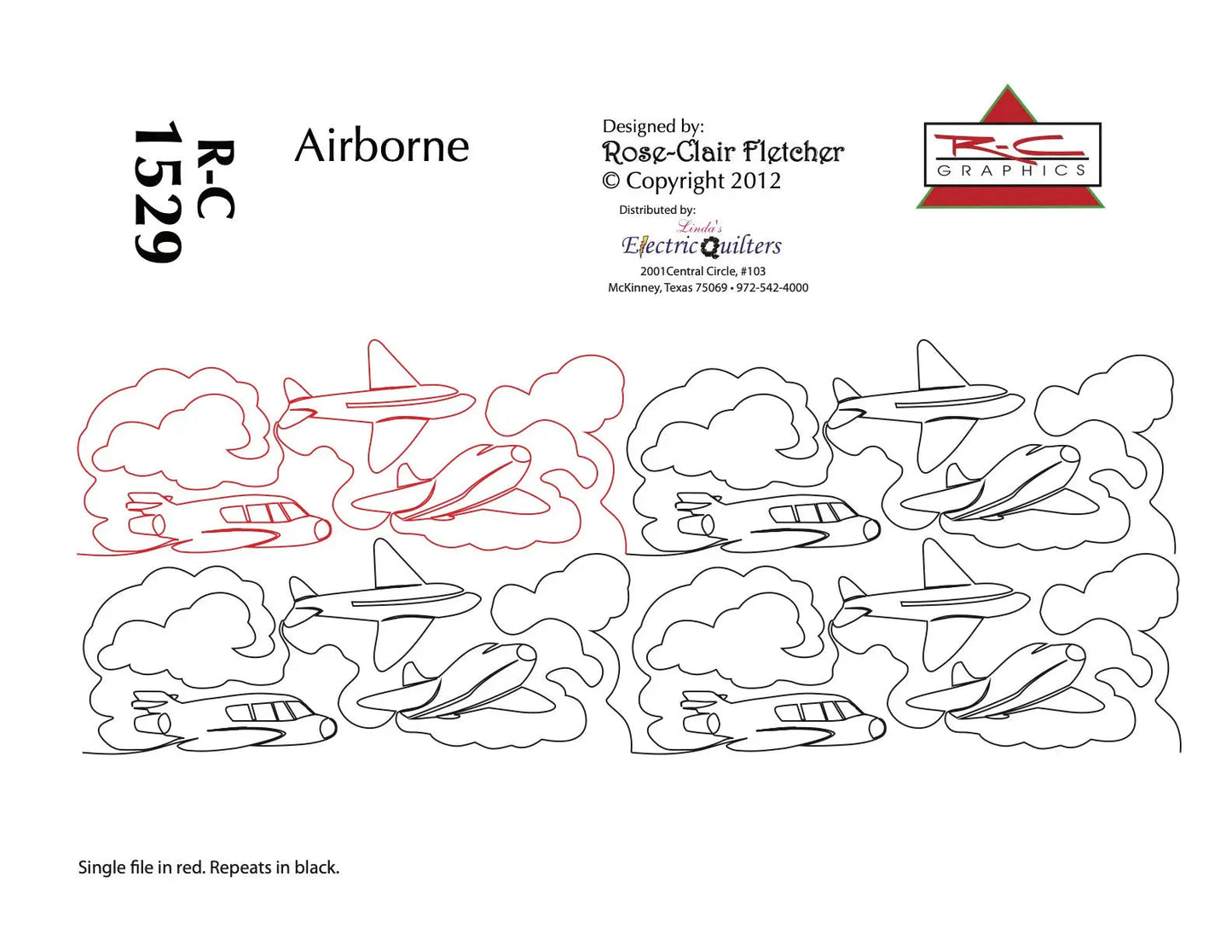 1529 Airborne Pantograph by Rose-Clair Fletcher