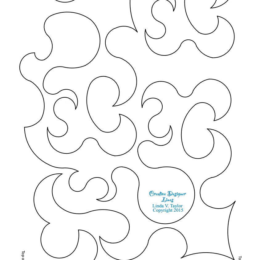 242 Open House Pantograph by Linda V. Taylor